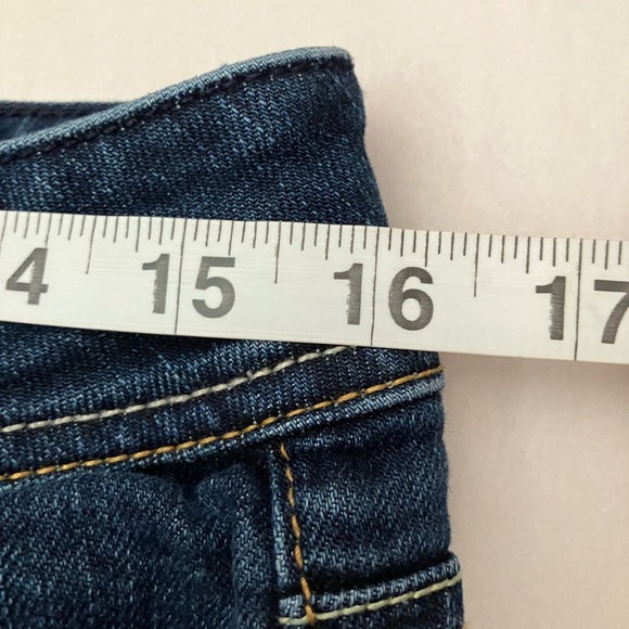 American Eagle Original‎ Boot Jeans Womens 6 Low Rise Long Flare Stretch Denim - Picture 5 of 8